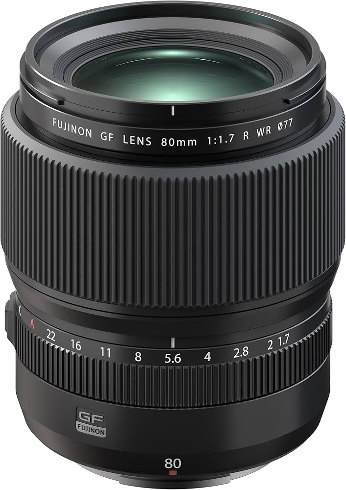Amazon.co.jp: Fujifilm Fujinon GF80mmF1.7 R WR ブラック